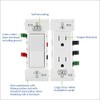 Leviton Lever Edge 15 Amp 3-Way Rocker Switch, 10-Pack, E5603-MW,
