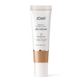 JOAH Beauty Perfect Complexion BB Cream with Hyaluronic Acid and Niaciminade,Korean Makeup with Medium Buildable Coverage,Evens Skin Tone Lightweight Semi Matte Finish Medium with Neutral Undertones