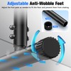 Sportsroyals Adjustable Dip Bar Station, Heavy Duty Parallette & Parallel