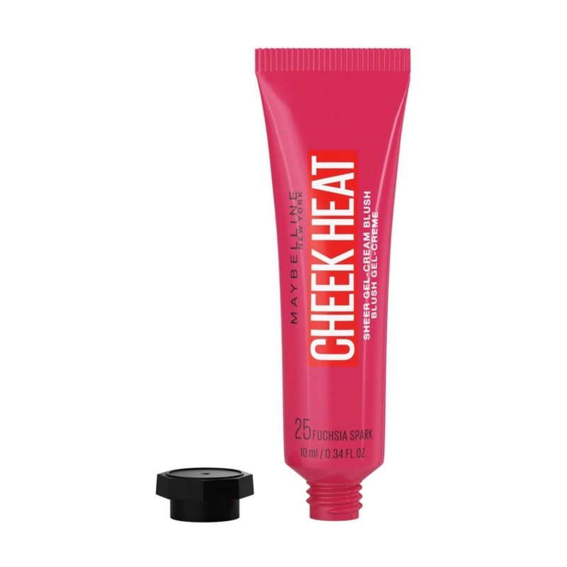 Maybelline New York Cheek Heat Blush, Blush, Gel Formula, Water