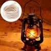 HINZIC 65.6 Ft Oil Lamp Wicks 1/8" Round Braided Cotton