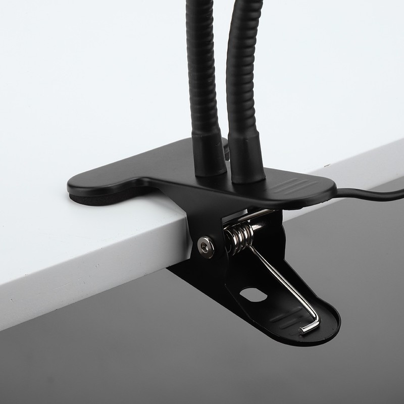 Folding LED Light High Brightness Tattoo Lamp Adjustable Clip On