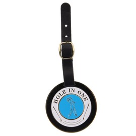 BESPORTBLE Golf Bag Tag Luggage Tag Golf Tag Alloy Bag Tag Metal Round Bag Tag Stylish Sturdy DIY Personal Identification for Golfers