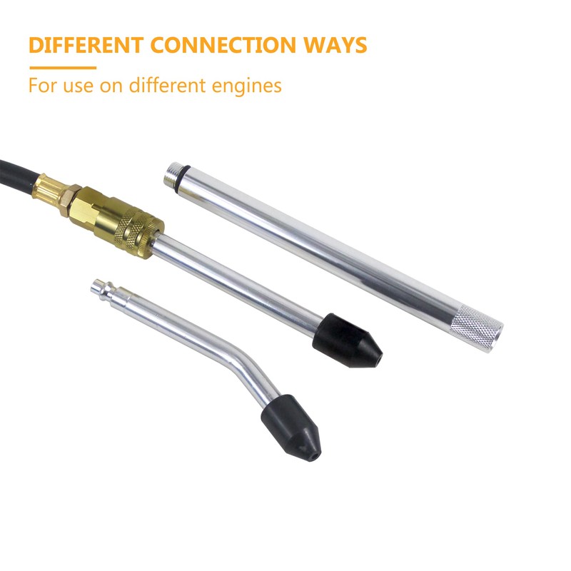 Multi-Function Cylinder Leak Down Tester Automotive Kit,Gasoline Engine Compression Tester,Dual