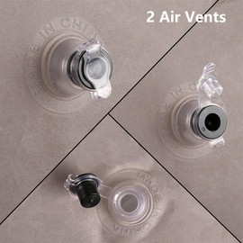 AirGoods Inflatable Travel Pillow for Foot Rest on Airplanes and Kids to Sleep on Long Flights (Grey)