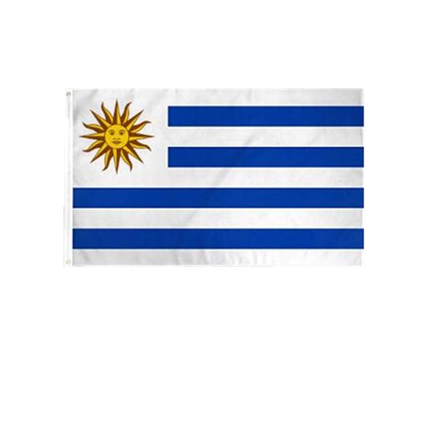 stormflag Uruguay flags (90 cm x 150 cm) polyester pongee