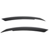 2PCS Car Headlight Eyebrows Carbon Fiber Style Left Right Replacement