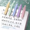 Set De Bolígrafo De Gel Tinta Multicolor Punta Fina 5pcs