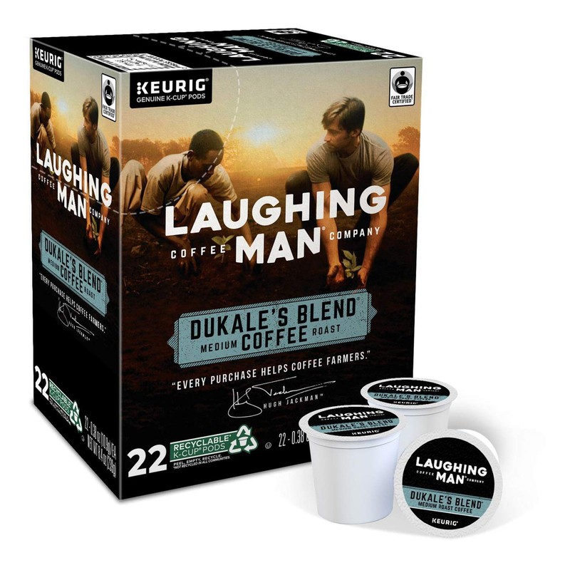Laughing Man Dukales Blend Medium Coffee Single-Serve K-Cup