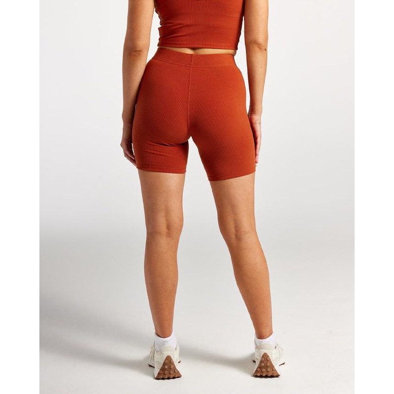 BYLT Ribbed Biker Short Womens_Black_X-Large