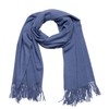 Masada Women's Winter Scarf, Warm and Soft Scarf, blue