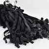 Gwxevce 10pcs DIY Accessories Bow Tie Adjustable Belt Elastic Strap