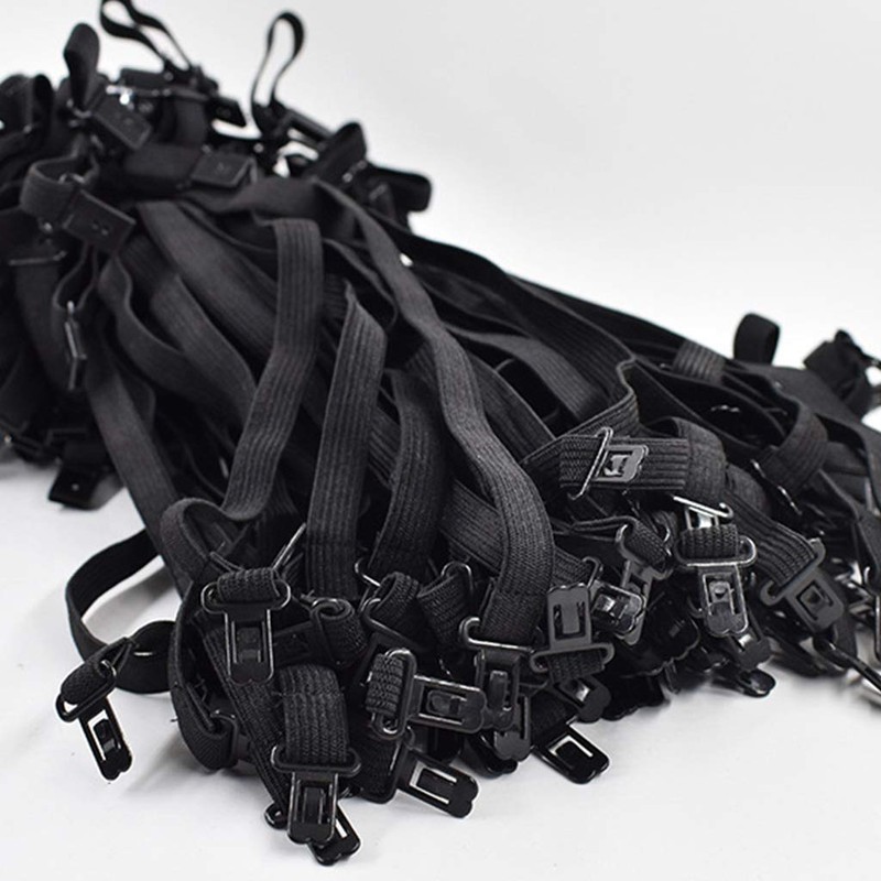 Gwxevce 10pcs DIY Accessories Bow Tie Adjustable Belt Elastic Strap