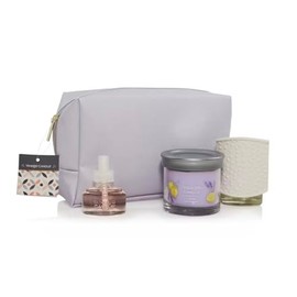 Yankee Candle Gift Set Lemon Lavender Candle, Diffuser & Scentplug Refill, Purple, 172087