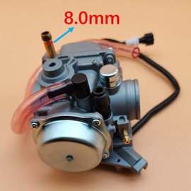 Carburetor Carb Assy Compatible with Suzuki LT-F400 LTF400 LT-F400F LTF400F Eiger 400 2x4 4x4 Manual 13200-38FBV 2002 2003 2004 2005 2006 2007 C119