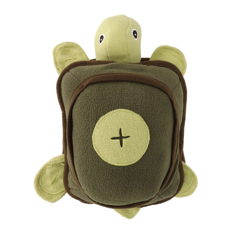 Dog Sniffing Training Toy Squeaky Plush Turtle Shape Interactive Bite