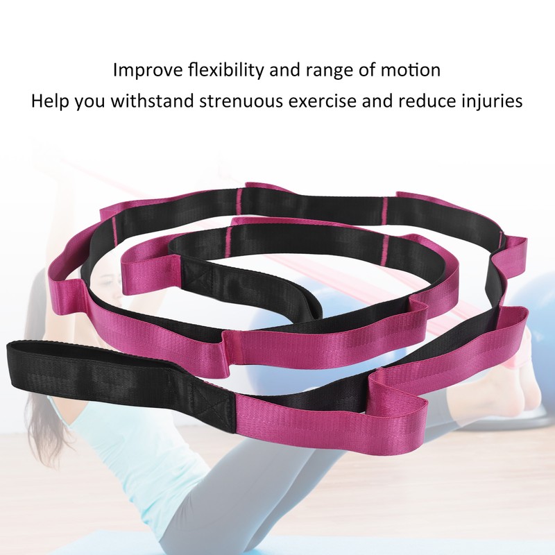Stretch Strap Yoga Nylon Elastic Band Exercise Equipment for Home
