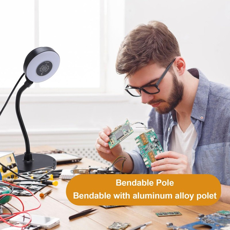 5MP Webcam for PC, AF Auto Focus Webcam with Fill