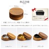 Ordisy Ashtray Wooden with Lid, Stainless Steel with Lid, Tabletop,