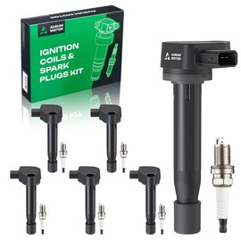 UF242 Ignition Coil Packs & 4503 Iridium Spark Plugs Fit for 1999-2007 Honda Odyssey, 2000-2002 Honda Accord & 1999-2003 Acura TL, 2001-2003 Acura CL 3.0L 3.5L 3.2L V6, Replace# 30520P8EA01/FA01