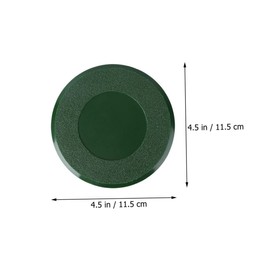 SUPVOX 2pcs Green Hole Cup Cover for Golf Training Durable Putting Aid Lightweight Portable Golfing Accessory for Practice