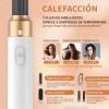 Novaka 5en1 Multifunción Peine Alisador Y Rizador De Aire Caliente