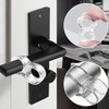 MEXRUMI Pack of 6 Door Stopper Door Handle Bumper Clear