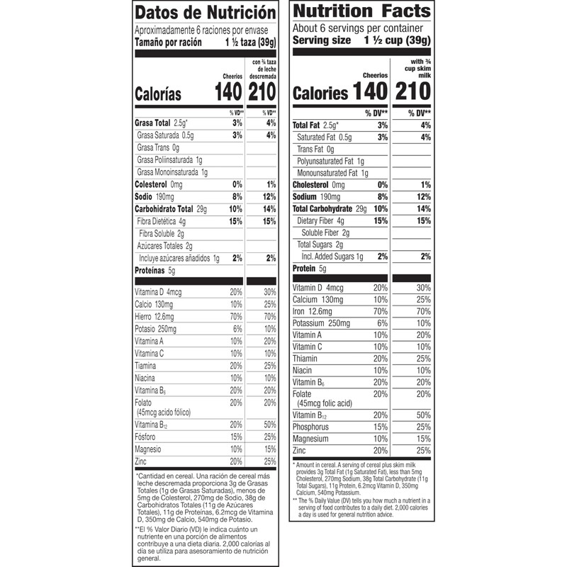 Cheerios, Heart Healthy Gluten Free Breakfast Cereal, 8.9 oz