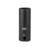Capri Tools Deep Impact Socket, 3/8-Inch Drive, 6-Point, Metric (16