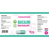Hepatica Baicalin (Scutellaria baicalensis) Chinese Skullcap 500mg 120 Vegan Capsules,