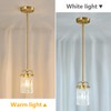 FDPBY Pressed Glass Pendant Lights Kitchen Island 3-Pack Metal Suspension