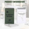 Qiuruoo 6 Pack Waterproof Notepad, 3 x 5 Pocket Notebook,