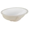Signature Hardware 447968 Mangrove 17" Vitreous China Undermount Bathroom Sink