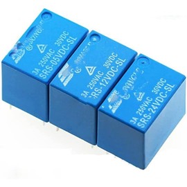 JCAKES Relay 5pcs Srs-05 12 24vdc-sl Group I Conversion 6-pin 4100 Series Relay 3A (Size : SRS-05VDC-SL (5V))