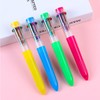 HeTaoCat Multicolor Pens 3 Pack 0.5mm 10-in-1 Retractable Ballpoint Pens
