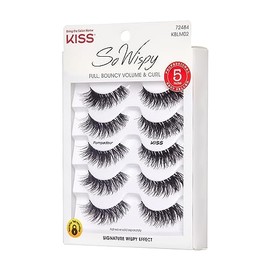 KISS Kiss Lashes Kblm02ca Blowout Eyelashes Multi Pack 5 Pairs, 0.03 Pounds