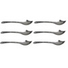 Dynore Set of 6 Classic Side Cut Dessert Spoons