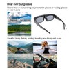 Br'Guras Fit Over Polarized Sunglasses Flip Up Lens for Men