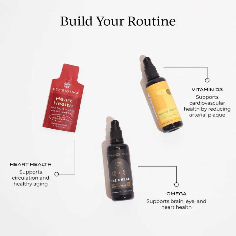 Cymbiotika Suplemento Salud Corazón Coq10 Arroz Levadura