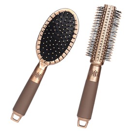SAFIGLE 2Pcs Scalp Caring Paddle Hair Combs for Women Portable Detangling and Massage Brushes for All Hair Types Promotes Circulation and Relieves Headaches Lightweight and Convenient
