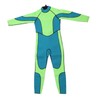 Kids Wetsuit Green Long Sleeve 2.5MM Warm Keeping UV Protection