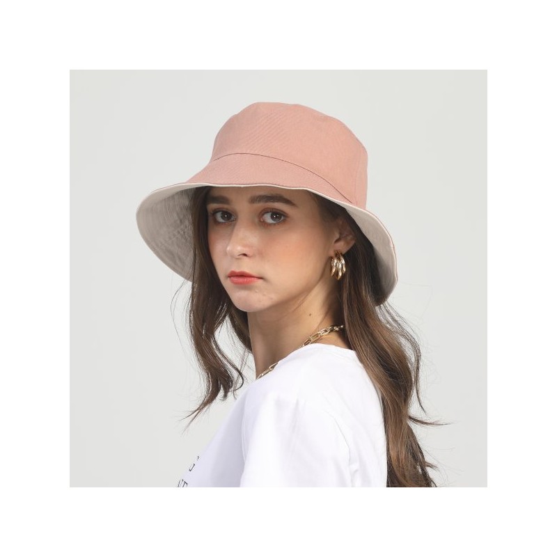 Lala 라라 양면 벙거지 모자-Pink(LALA2H120F) Lala Reversible Bucket Hat -