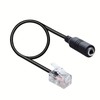 CABLEPELADO Cisco Office RJ9 Male to 3.5mm Jack Adapter Cable