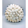 Generic White Jasmine Hair Bun Accesory., 1 Count (Pack of