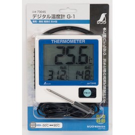 シンワ測定(Shinwa Sokutei) デジタル温度計G-1最高最低隔測式 防水型