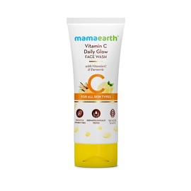 MAMAEARTH Vitamin C Daily Glow Face Wash with Vitamin C & Turmeric 100ml