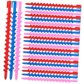 BIUDECO 20pcs Spiral Perm Rods Hair Curlers No Heat Rollers for Women Hair Styling Kit Jumbo Heated for Curly Curls