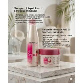Kit Salerm High Repair Shampoo Y Mascarilla 500 Ml