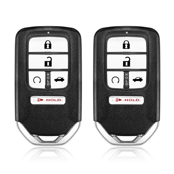 2 Keylessbest Replacement for 2016 2017 Honda Accord Key Fob