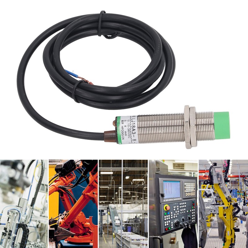 5PCS Inductive Proximity Switch Non Contact Distance Approach Sensor M18